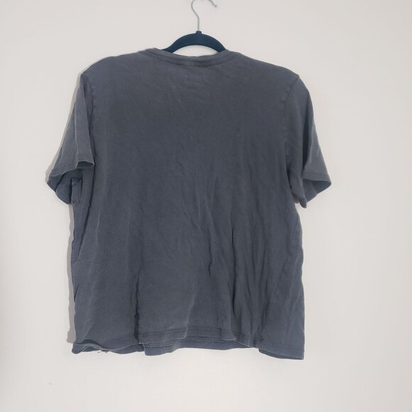 Long Gone Nirvana Womens Boxy Short Sleeve Band‎ T Shirt Size M Classic Lounge - Picture 2 of 8